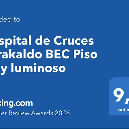 아파트 Hospital De Cruces Bec Piso Muy Luminoso